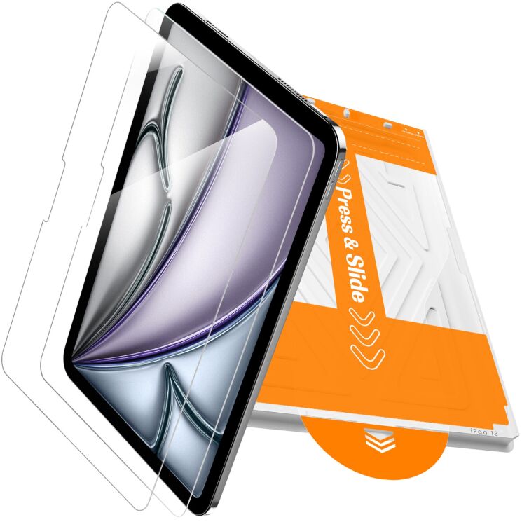 Комплект захисних стекол PANDASHIELD Clear AR для iPad Air 13 (2024): фото 1 з 6
