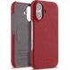 Кожаный чехол MELKCO Leather Case для Apple iPhone 16 Plus - Red (360628R). Фото 1 из 5