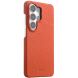 Кожаный чехол MELKCO Leather Case для Samsung Galaxy S26 Ultra (S948) - Orange (406202O). Фото 2 из 5