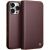 Кожаный чехол QIALINO Wallet Case для Apple iPhone 16 Pro Max - Brown: фото 1 из 8