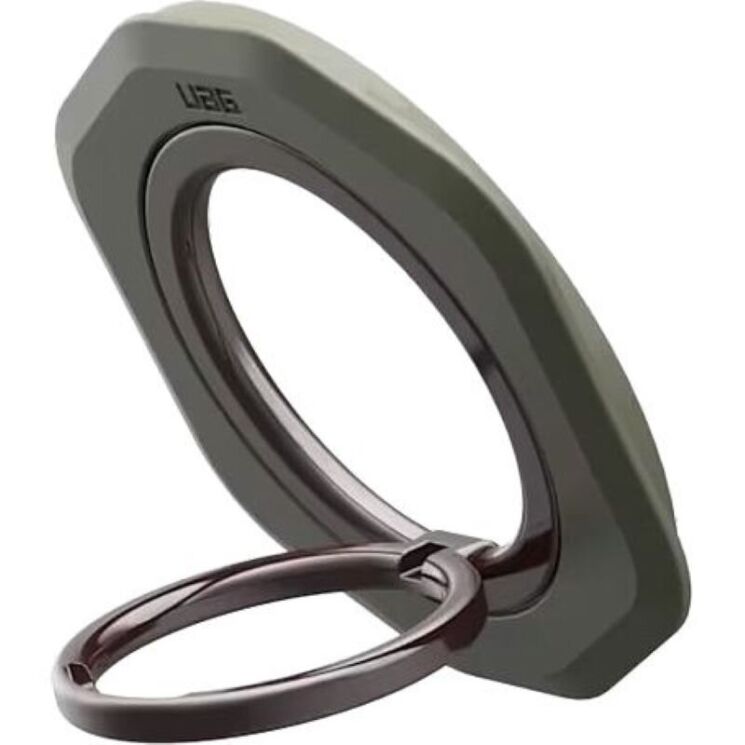 Магнитное кольцо-держатель URBAN ARMOR GEAR Magnetic Ring Stand LT (964452117272) - Olive: фото 7 из 18