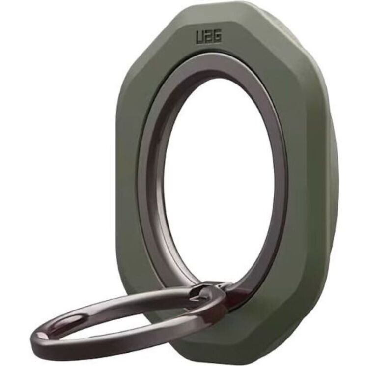 Магнитное кольцо-держатель URBAN ARMOR GEAR Magnetic Ring Stand LT (964452117272) - Olive: фото 5 из 18
