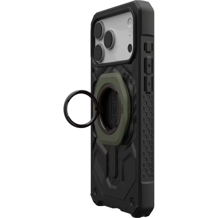 Магнитное кольцо-держатель URBAN ARMOR GEAR Magnetic Ring Stand LT (964452117272) - Olive: фото 11 из 18