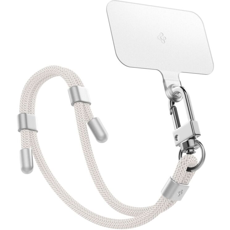 Набор ремешков Spigen (SGP) Universal Strap Set Crossbody & Wrist (AFA08365) - Pearl White: фото 6 из 17
