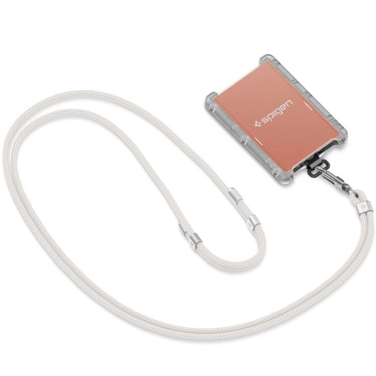 Набор ремешков Spigen (SGP) Universal Strap Set Crossbody & Wrist (AFA08365) - Pearl White: фото 10 из 17