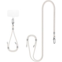 Набор ремешков Spigen (SGP) Universal Strap Set Crossbody & Wrist (AFA08365) - Pearl White: фото 1 из 17