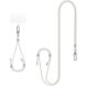 Набор ремешков Spigen (SGP) Universal Strap Set Crossbody & Wrist (AFA08365) - Pearl White (981939W). Фото 1 из 17