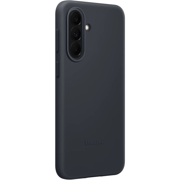 Оригинальный чехол Silicone Case для Samsung Galaxy A37 (A376) EF-PA376CBEGWW - Black: фото 3 из 6