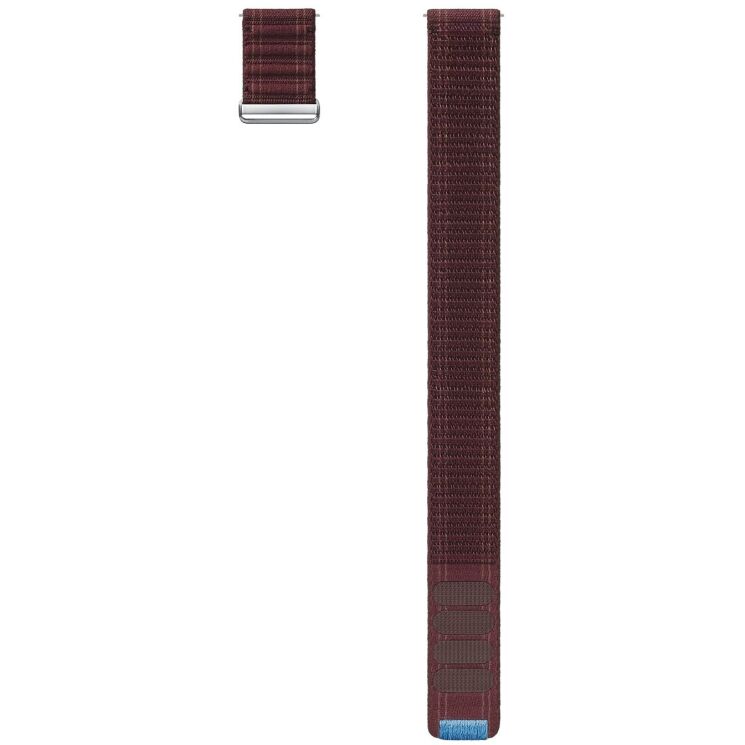 Оригинальный ремешок Fabric Band (S/M) для Samsung Galaxy Watch 4 / 4 Classic / 5 / 5 Pro / 6 / 6 Classic / 7 / FE (ET-SVL30SEEGEU) - Wine: фото 2 из 3