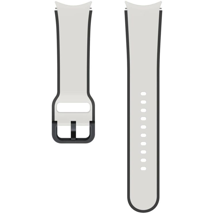 Оригинальный ремешок Two-tone Sport Band (Size M/L) для Samsung Galaxy Watch 4 / 4 Classic / 5 / 5 Pro / 6 / 6 Classic / 7 / FE (ET-STR91LJEGRU) Техническая упаковка - Sand: фото 1 из 3
