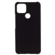 Пластиковый чехол Deexe Hard Shell для Google Pixel 4a 5G - Black (278600B)