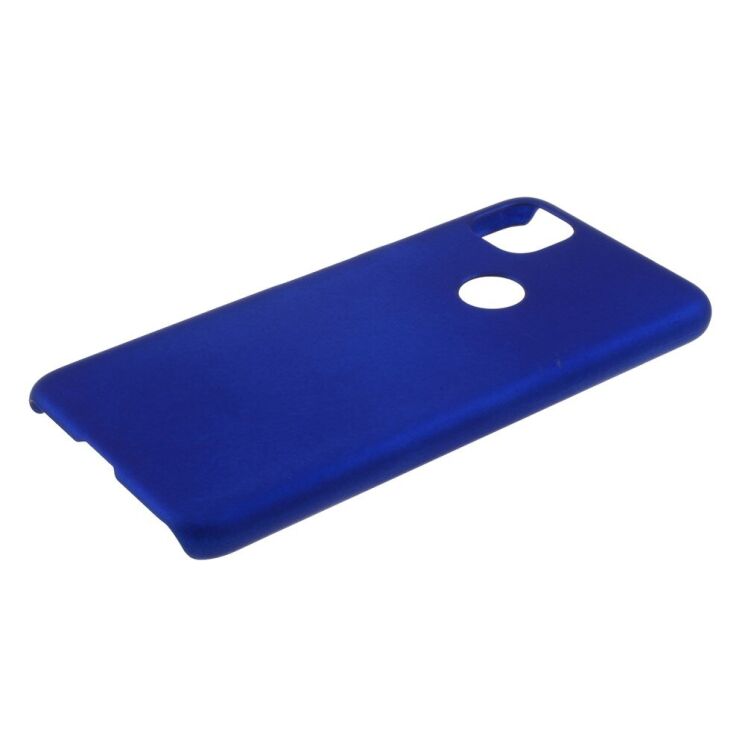 Пластиковый чехол Deexe Hard Shell для Google Pixel 4A - Dark Blue: фото 4 из 5