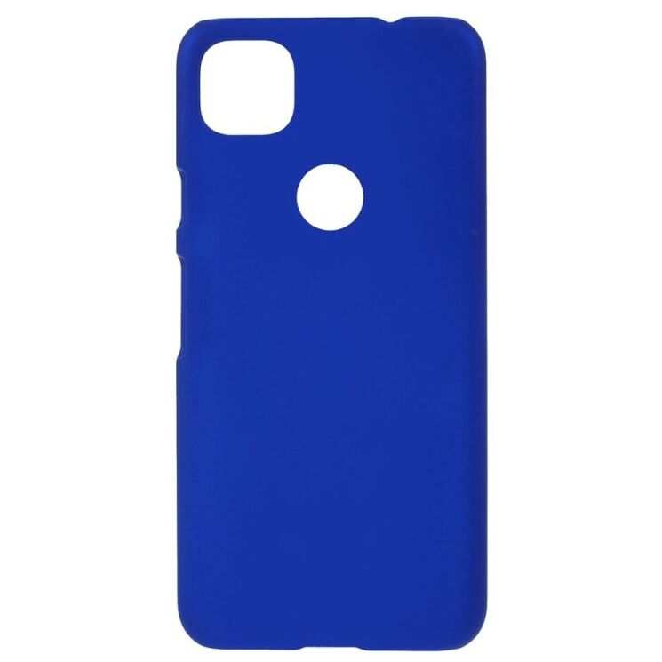Пластиковый чехол Deexe Hard Shell для Google Pixel 4A - Dark Blue: фото 1 из 5