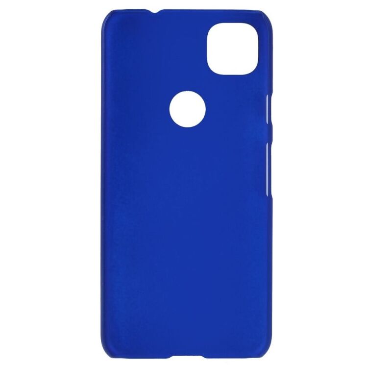 Пластиковый чехол Deexe Hard Shell для Google Pixel 4A - Dark Blue: фото 3 из 5