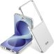 Пластиковий чохол GKK Hard Shell (FF) для Samsung Galaxy Flip 8 - Silver (423530S). Фото 1 з 9