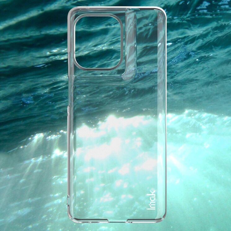 Пластиковый чехол IMAK Crystal II Pro для Motorola Edge 50 Pro - Transparent: фото 3 из 9