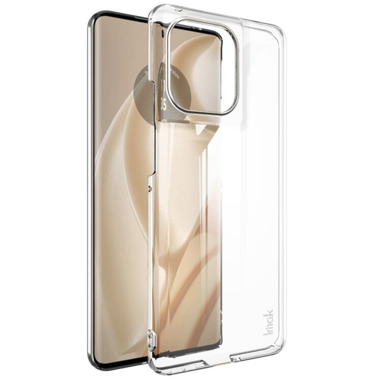 Пластиковый чехол IMAK Crystal II Pro для Motorola Edge 50 Pro - Transparent: фото 1 из 9