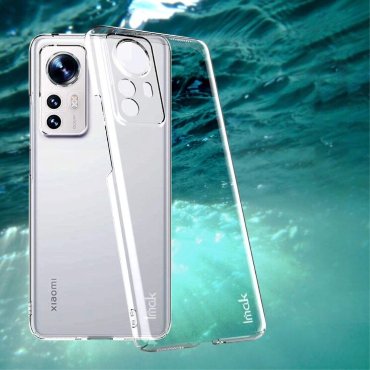Пластиковий чохол IMAK Crystal II Pro для Xiaomi 12 Pro - Transparent: фото 5 з 10