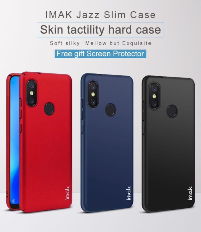 Пластиковый чехол IMAK Jazz Skin для Xiaomi Redmi 6 Pro / Mi A2 Lite - Blue: фото 3 из 8