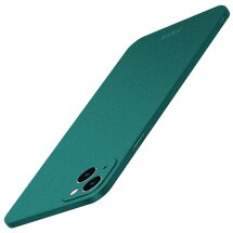 Пластиковый чехол MOFI Matte Series для Apple iPhone 13 - Green: фото 1 из 7