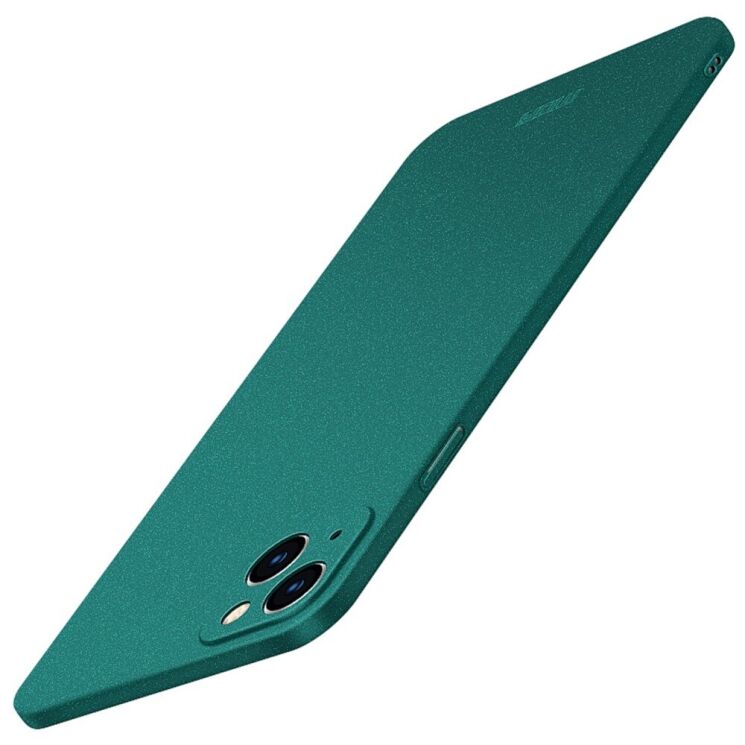 Пластиковый чехол MOFI Matte Series для Apple iPhone 13 - Green: фото 1 из 7
