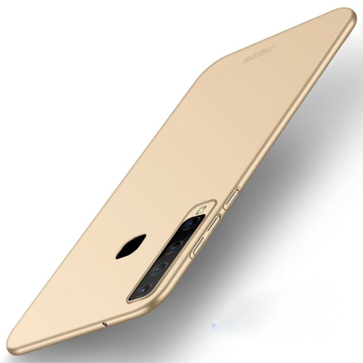 Пластиковий чохол MOFI Slim Shield для Samsung Galaxy A9 2018 (A920) - Gold: фото 1 з 9