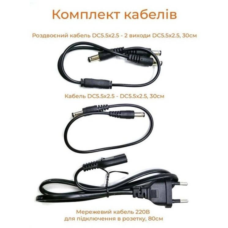 Портативне джерело живлення для роутера Andes DC1018P 18W 5V/9V/12V (10400mAh) - Black: фото 4 з 4