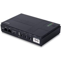 Портативне джерело живлення для роутера Andes DC1018P 18W 5V/9V/12V (10400mAh) - Black: фото 1 з 4