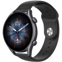 Ремешок ArmorStandart Silicone Watch Strap для часов с шириной крепления 22мм - Black: фото 1 из 2