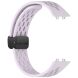 Ремешок Deexe Astra Strap для Huawei Band 11 Pro / Band 11 - Purple (410602V). Фото 4 из 6