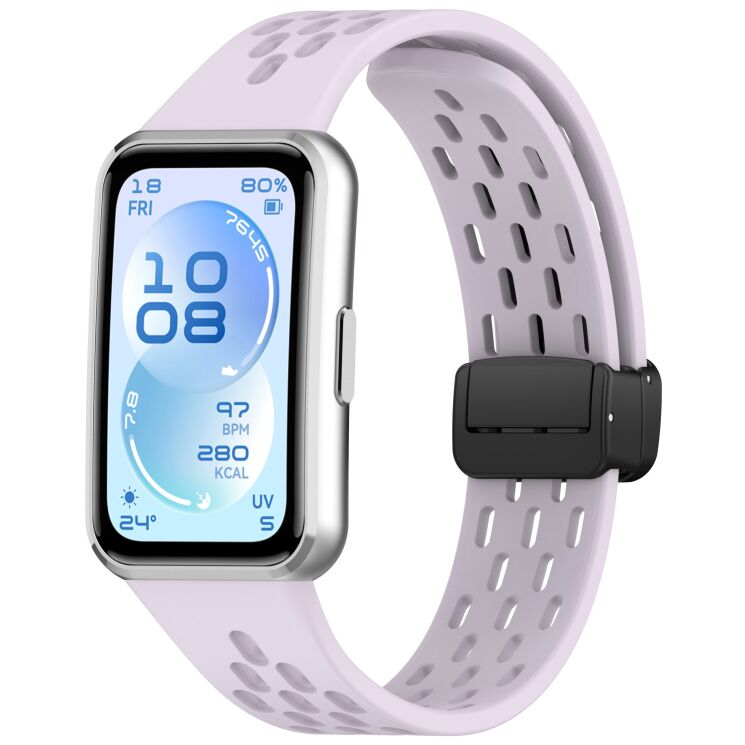 Ремешок Deexe Astra Strap для Huawei Band 11 Pro / Band 11 - Purple (410602V) Ремешок Deexe Astra Strap для Huawei Band 11 Pro / Band 11 - Purple: фото 2 из 6