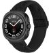 Ремешок Deexe Braided Strap для Samsung Galaxy Watch 8 (40/44mm) / 8 Classic / Ultra (2025) - Black (384003B). Фото 2 из 6