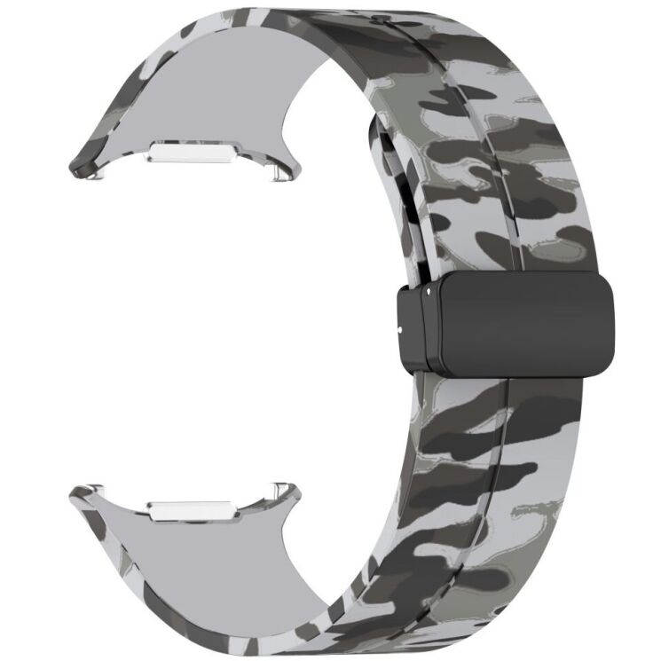 Ремешок Deexe Camouflage Pattern для Samsung Galaxy Watch Ultra (47mm) - Light Grey: фото 2 из 6