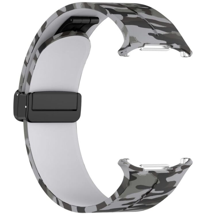 Ремешок Deexe Camouflage Pattern для Samsung Galaxy Watch Ultra (47mm) - Light Grey: фото 3 из 6