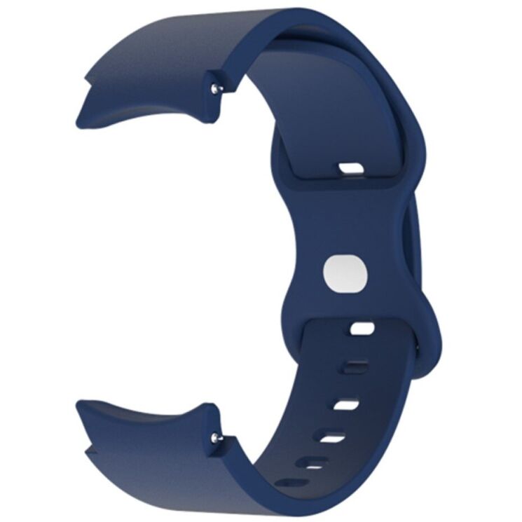 Ремінець Deexe Color Strap для годинників з шириною кріплення 20мм - Midnight Blue: фото 2 з 4