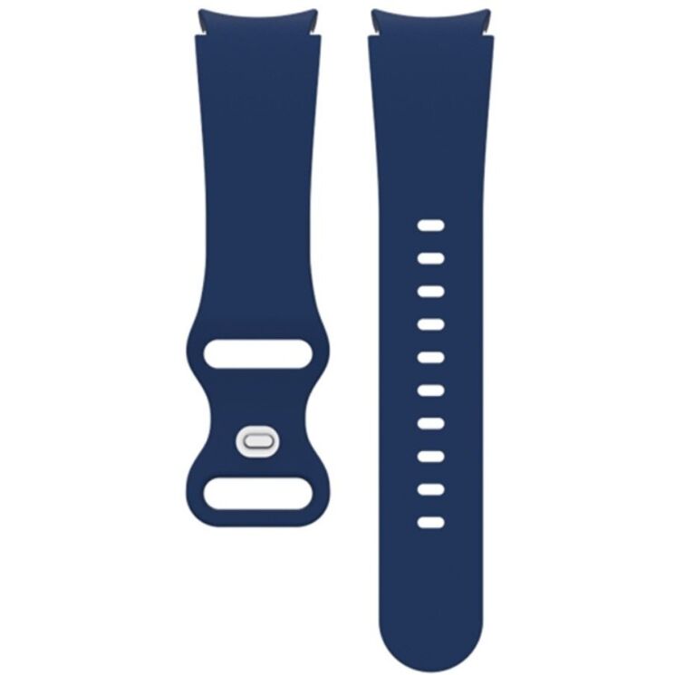 Ремінець Deexe Color Strap для годинників з шириною кріплення 20мм - Midnight Blue: фото 3 з 4
