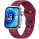 Ремешок Deexe Dot Texture для Huawei Watch Fit 3 / Fit 4 / Fit 4 Pro - Wine Red (357127WR). Фото 2 из 5