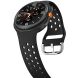 Ремешок Deexe Dual Color для Samsung Galaxy Watch 8 (40/44mm) / 8 Classic - Black (384186B). Фото 4 из 6