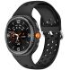 Ремешок Deexe Dual Color для Samsung Galaxy Watch 8 (40/44mm) / 8 Classic - Black (384186B). Фото 2 из 6