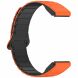 Ремешок Deexe Flexible Fit для часов Garmin c креплением Quick Fit 26mm - Orange / Black (369100BO). Фото 4 из 8