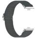 Ремінець Deexe Knitted Strap для Xiaomi Redmi Watch 4 / 5 / Mi Smart Band 8 Pro / Band 9 Pro - Dark Grey (346419DH). Фото 3 з 9
