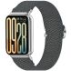 Ремінець Deexe Knitted Strap для Xiaomi Redmi Watch 4 / 5 / Mi Smart Band 8 Pro / Band 9 Pro - Dark Grey (346419DH). Фото 2 з 9