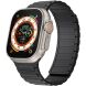 Ремінець Deexe Magnetic Band для Apple Watch 46 / 45 / 44 / SE 44 / 42 (Series 1-3) / Ultra / Ultra 2 - Black (251890B). Фото 3 з 4
