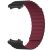 Ремешок Deexe Magnetic Band для Xiaomi Amazfit T-ReX 3 - Black / Wine Red: фото 1 из 3