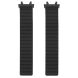 Ремінець Deexe Magnetic Band для Xiaomi Amazfit T-ReX 3 - Black / Wine Red (382701BR). Фото 2 з 3