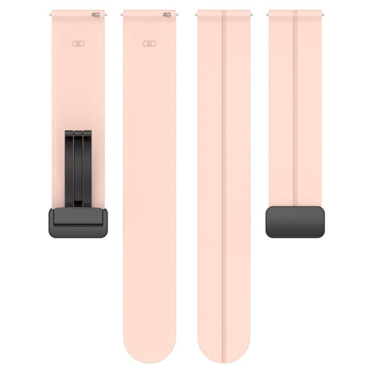 Ремешок Deexe Magnetic Braselet для часов с шириной крепления 22 мм - Pink: фото 6 из 8