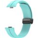 Ремешок Deexe Magnetic Braselet для Huawei Watch Fit 3 - Teal Green (357108TG). Фото 3 из 5