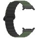 Ремешок Deexe Magnetic Strap для Samsung Galaxy Watch Ultra (47mm) - Army Green / Black (358015GB). Фото 4 из 7
