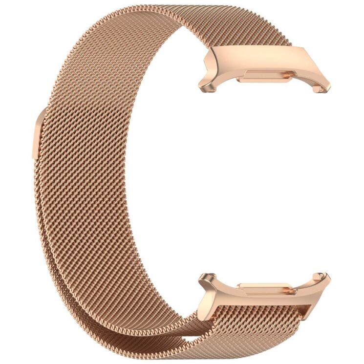 Ремешок Deexe Milanese Stainless Steel для Samsung Galaxy Watch Ultra (47mm) - Rose Gold: фото 2 из 8