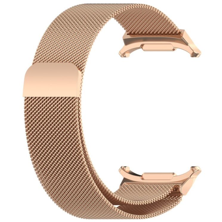 Ремешок Deexe Milanese Stainless Steel для Samsung Galaxy Watch Ultra (47mm) - Rose Gold: фото 3 из 8